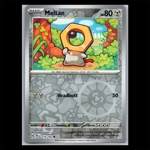 Meltan 116/162 Reverse Holo - Temporal Forces Pokemon Card - Picture 1 of 1