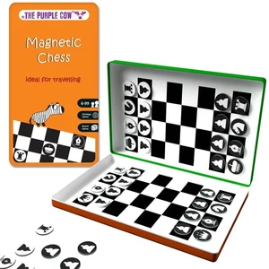 Tragbares Mini Magnet Reise Schachspiel Leicht Klassisch Brettspiel - Bild 1 von 7