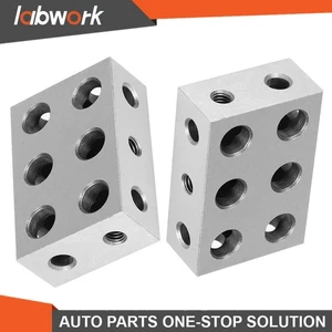 Labwork 1 abgestimmtes Paar 1-2-3 Blöcke 11 Löcher 0,0001 Zoll Maschinist 123 - Bild 1 von 13