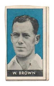1950 / 1951 Coles Cricket Card (16) Bill BROWN Queensland - Bild 1 von 2