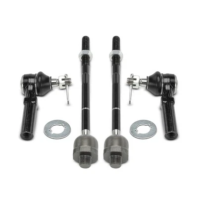 Juego de 4 barras de amarre delanteras interiores y exteriores para Chevrolet Colorado GMC Canyon 2004 2005 Foto 1 de 4