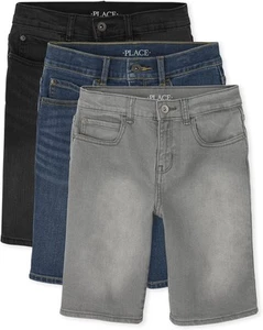 The Children's Place Boys' Denim Shorts - Picture 1 of 48