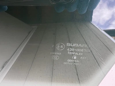 19-24 SUBARU FORESTER REAR RIGHT PASSENGER SIDE DOOR WINDOW GLASS OEM - Image 1 of 4