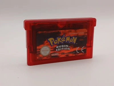 Pokémon Rubin-Edtion - Nintendo Gameboy Advance - Deutsch und Speichert - Bild 1 von 3