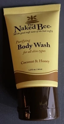 The Naked Bee 旅行装椰子蜂蜜沐浴露 1.5 盎司 — 第 1/2 张图片