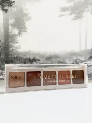 MUA 🖤 Makeup Academy AMBER SUNSET 5 Shade Eyeshadow Palette - Image 1 of 4
