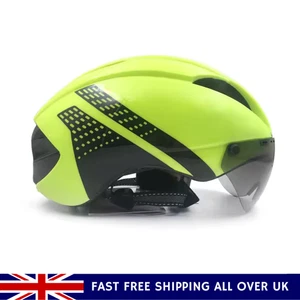 Aero Helmet Tt Time Trial Fahrradhelm Rennradhelm Linse Fahrradausrüstung - Bild 1 von 20