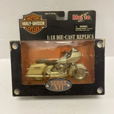 Maisto Harley Davidson 2002 FLTR Road Glide motocicleta diecast 1:18 serie 16 Foto 1 de 3