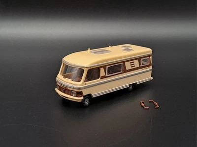 Rietze 1:87 Hymermobil 660 Wohnmobil neuwertig mit Spiegeln ohne OVP - Bild 1 von 4