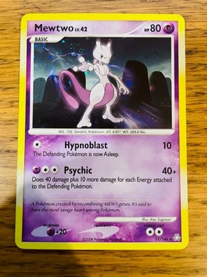 NM! Mewtwo (11/146) Diamond & Pearl Legends Awakened Holo Pokemon Card! - Image 1 of 4