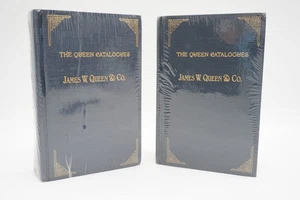 The Queen Catalogues 2 Vol Set James W Queen & Co Hardcover Scientific Optical - Bild 1 von 9