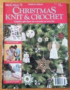 McCall's Christmas Knit & Crochet Vol. 32 August 1988 - Picture 1 of 2