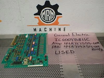 General Electric IC600YB811C Input Module Asm. No. 44A717559-G01 Used Warranty - Image 1 of 4