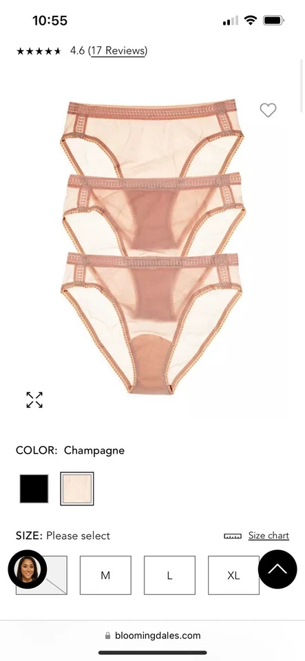 Pack de 3 calzoncillos de malla Gossamer corte bajo ropa interior para mujer talla grande 3X Mocha Foto 1 de 2