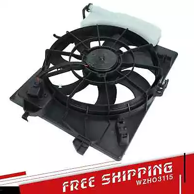 AC Condenser Radiator Cooling Fan For Kia Rio Hyundai Accent Veloster 2012-2017 Foto 1 de 4