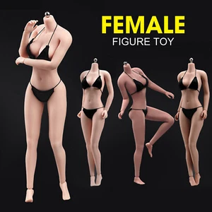 1:6 Scale Flexible Seamless Body Large Bust Breast For 12''Female Figure Toy - Bild 1 von 32