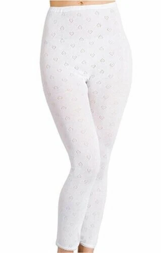 Damen Snowdrop Weich Thermounterwäsche, Lang Johns, Leggings Schwarz oder Weiß - Bild 1 von 1