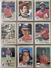 1983 Fleer Baseball Cards.   # 221-440.   You Pick To Complete Your Set.