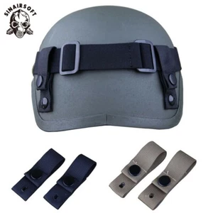 Tactical Helmet Goggle Sling for MICH 2000 2001 2002 Helmet Airsoft Paintball - Picture 1 of 12
