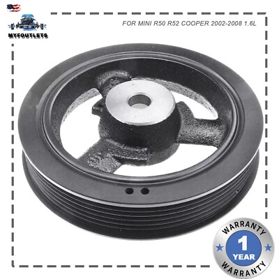 New Engine Harmonic Balancer for Mini Cooper R50 2002-2006 R52 2005-2008 W10B16A Foto 1 de 4