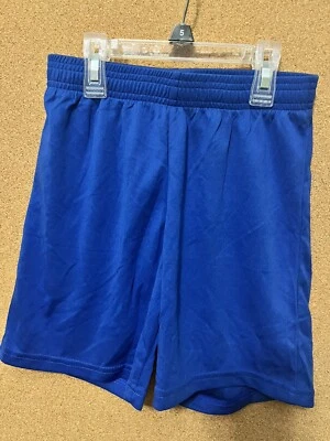 Youth Athletic Shorts. New Alleson brand shorts. Size: Youth Medium. Royal blue. - Imagem 1 de 3
