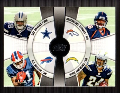 2010 NFL 🏈 Football Cards YOU PICK Topps Brand RCs Stars Inserts Base Cards 🏈 - Image 1 of 4