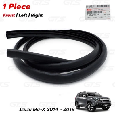 For Isuzu Mu-X Suv 2014 - '19 Front Lh/Rh Opening Door Rubber Weatherstrip Seal - Image 1 of 4
