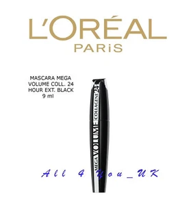 Loreal Mascara MEGA VOLUME COLL. 24 ORE EXT. NERO - 9ml - Foto 1 di 1
