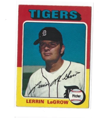 1975 O-Pee-Chee #116 Lerrin LaGrow VG - Image 1 of 2