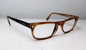 1990's DOLCE & GABBANA Glasses Geek Made Italy Acetate Geek Eyewear - Picture 1 of 6