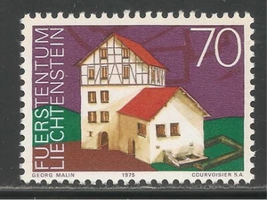 Liechtenstein #574 (A267) VF MNH - 1975 70rp Prebendary House, Eschen, 14th Cent - Picture 1 of 1
