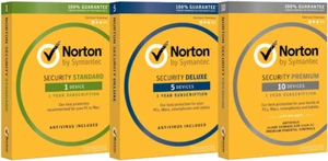 Norton Security 1 / 3 / 5 / 10 Geräte | 1 / 2 / 3 Jahre (ESD) E-Mail / Download - Bild 1 von 1