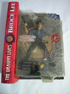 Экшн-фигурка Брюса Ли из The Dragon Lives ГОНКОНГСКИЙ ДРАКОН Art Asylum - Изображение 1 из 4