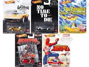 "RETRO ENTERTAINMENT 2021" 5 TEILIGES SET DIECAST MODELLE VON HOT WHEELS DMC55-957F - Bild 1 von 7