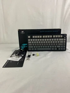 Aula F75 Pro Black 3 In 1 Hot-Swappable RGB Gasket Mechanical Keyboard - Picture 1 of 12
