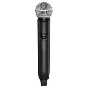 Shure GLXD2+/SM58-Z3 Digital Wireless Dual Band Handheld Transmitter with SM58 - Picture 1 of 2