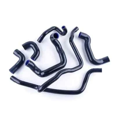 Black For 1988-1993 BMW E30 M20 325 325i 6cy PIPE WATER SILICONE RADIATOR HOSE - Imagem 1 de 4