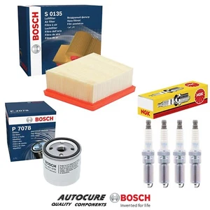 KIT DE SERVICIO Y ENCHUFES FILTRO BOSCH GASOLINA 1.4 FORD FIESTA TITANIUM MK7 B299 - Imagen 1 de 1