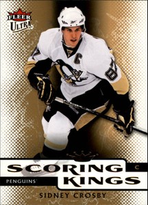 2009-10 Ultra Scoring Kings Penguins Hockey Card #SK4 Sidney Crosby