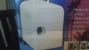 Mini Thermoelectric Cooler/Warmer, WHITE IN COLOR NEW OPEN BOX NEVER USED - Picture 1 of 4