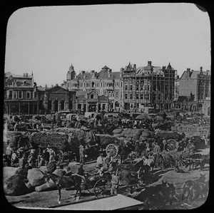 NOTION OF TAXATION C1900 Magic Lantern Slide BOER WAR SUDAFRICA - Imagen 1 de 3