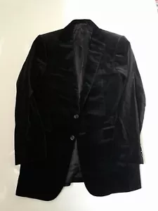 Ralph Lauren Samt Dinner Jacket Black Label UVP 799 38£ Made Italy - Bild 1 von 5