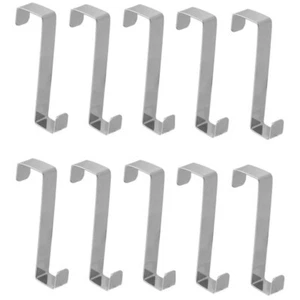 10er-Set Türhaken Fensterhaken Türgarderobe Kleiderhaken Dekohaken Handtuchhaken - Bild 1 von 4