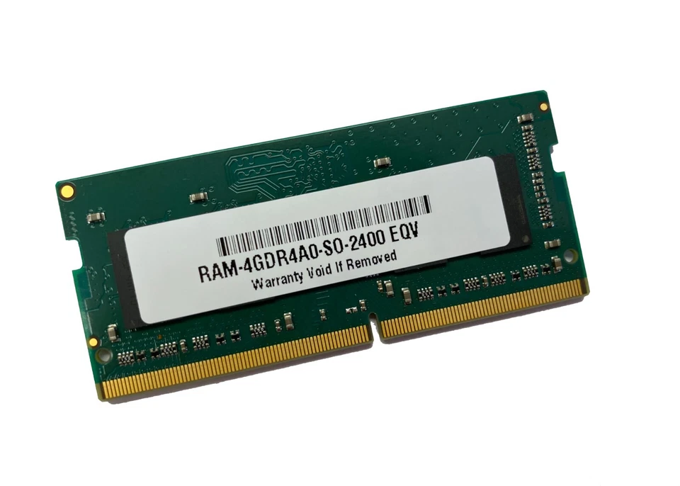 RAM-4GDR4A0-SO-2400 4GB EQUIVALENT Memory for QNAP NAS DDR4 SODIMM RAM - Image 1 of 1