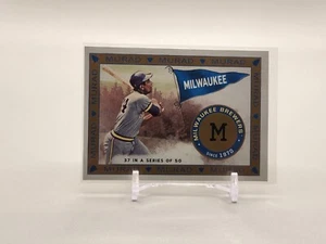 Hank Aaron 2021 Topps Allen and Ginter #MR-37 T51 Murad reimaginado - Imagen 1 de 2