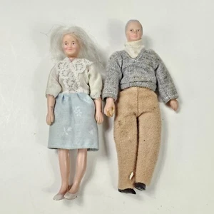Vintage HORSMAN GRANDPARENTS Doll Grandmother & Grandfather Figures 1988 - Picture 1 of 8