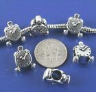 8pcs Antik Silber Wecker Abstandhalter Perlen G1339