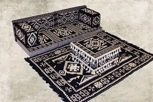 Orientalische Sitzecke, Sark Kösesi, 9-tlg. Orient-Sitzecke, Arabisches Sofa - Bild 1 von 3