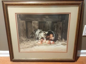 Oops by E. Howard Burger print 32/1250 Signed - Picture 1 of 3