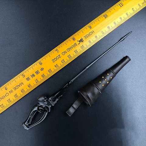 Hot Toys 1/6 Space Pirate Captain Harlock Rapier Model Plastic for 12" Figure Cover